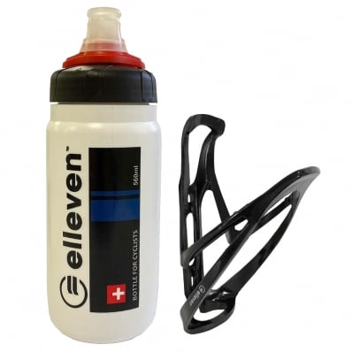 Garrafa com Suporte Caramanhola Elleven 560ML Ciclismo Mtb Speed 