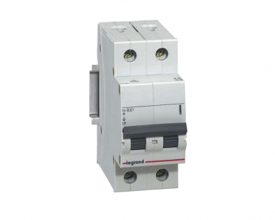Disjuntor Legrand Din Bipolar Curvab 20A Rx3 3000A