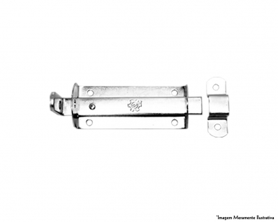 Fecho Chato Porta Cadeado Silvana 460-4"