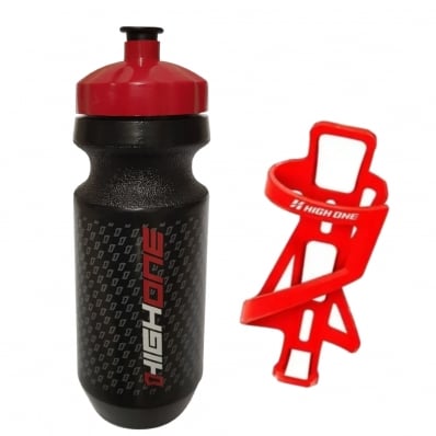 Garrafa Caramanhola Com Suporte Sense 560ml Ciclismo Bike