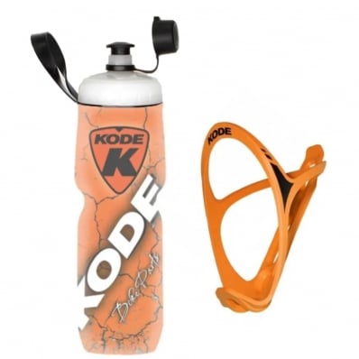 Garrafa Termica 700ml Com Suporte Caramanhola Kode Bike 