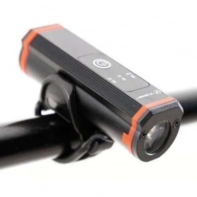 Farol Bike 400 Lumens Tsw Recarregável Usb 5 Estágio 2200mah