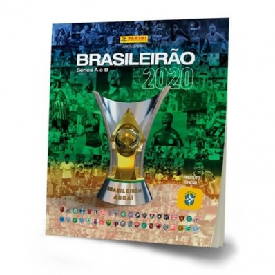 Livro Ilustrado Oficial Campeonato Brasileiro 2020 - Capa cartão