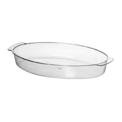 Travessa Oval Transparente