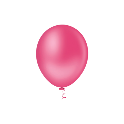 Balão 7" Pink (pacote com 50 unidades)