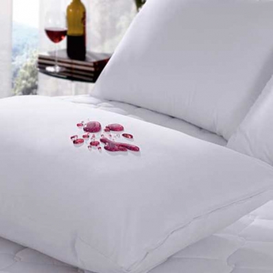 Protetor de Travesseiro Tecebem Malha Liso Impermeável 50cmx70cm Branco
