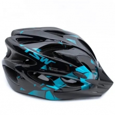 Capacete Ciclismo Tsw Raptor2 C/led Traseiro Mtb Bike speed