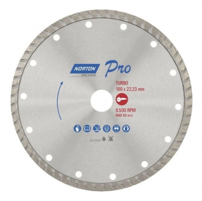 Disco Diam Norton Pro Turbo 07 Blister
