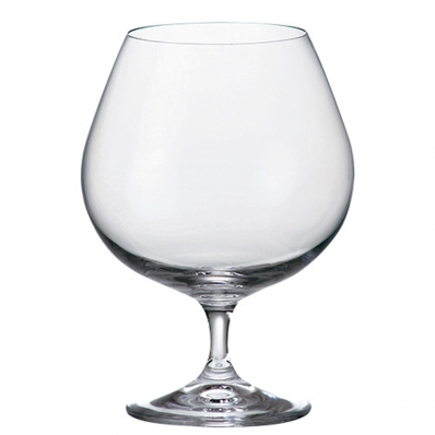 Jogo com 6 Taças Colibri para Conhaque em Cristal 690ml