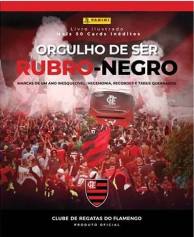 Livro ilustrado oficial do Clube de Regatas do Flamengo - Capa dura