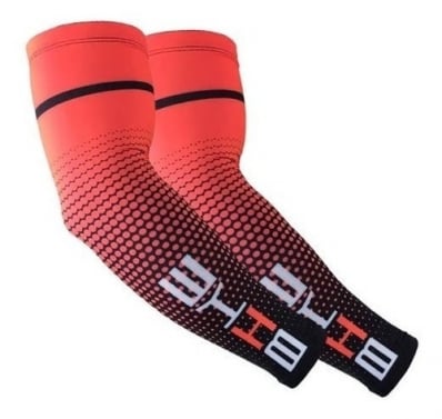 Manguito Ciclismo Mtb Speed Corrida Uv +50 Laranja