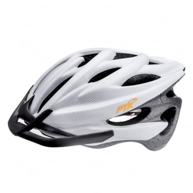 Capacete Ciclismo Runner Ptk Bike Mtb Speed Carbono Branco