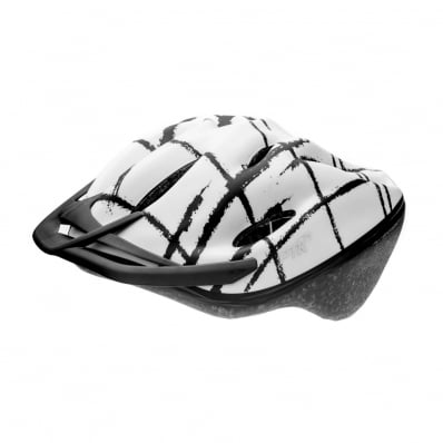 Capacete Ciclismo Ptk Mtb Bike apoio De Nuca Pódium Branco/Preto