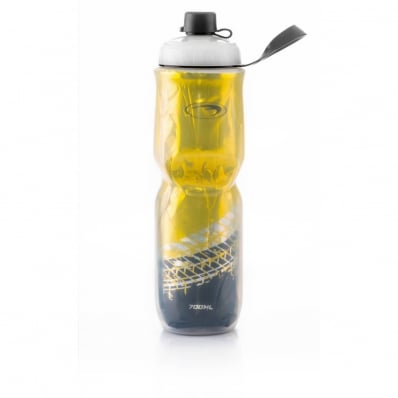 Garrafa Caramanhola Térmica Ciclismo 700ml Bike PTK Amarelo