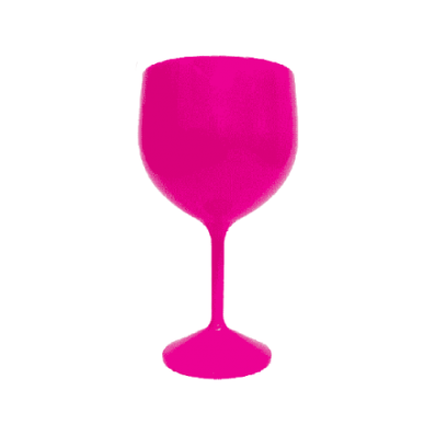 Taça de Gin Rosa Pink 550ml