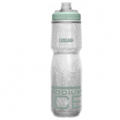 Garrafa Caramanhola Squeeze Camelbak Podium Ice Térmica Verde