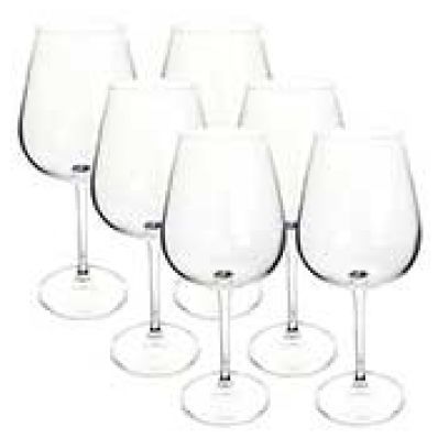 Jogo com 6 Taças Amundsen/Ardea para Vinho em Cristal 540ml