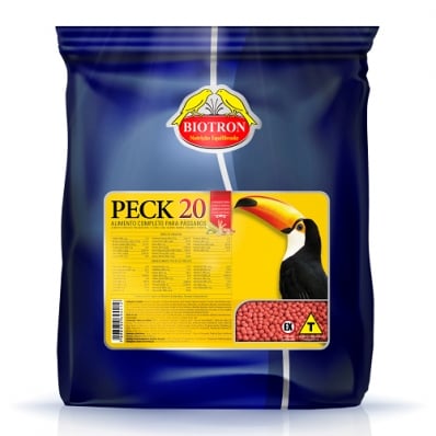 BIOTRON PECK 20 TUCANO, MAINÁ e ARAÇARI - 5 Kg