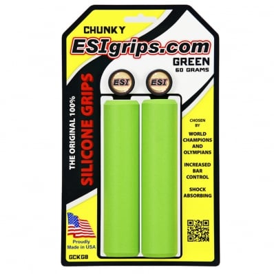 Manopla Esi Grips Bike Chunky 32mm 60g Verde