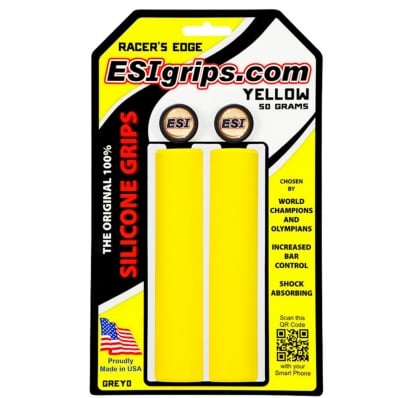 Manopla Esi Grips Racer´s Edge Punho 30mm Amarelo