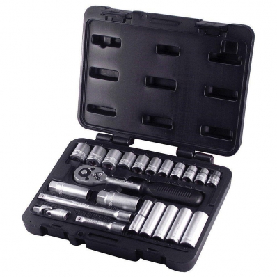Jogo de Soquete com Catraca 3/8 22pçs 6340 Waft