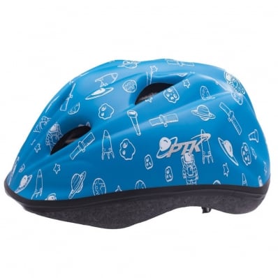 Capacete Ciclismo Infantil Kids Com Regulador Azul