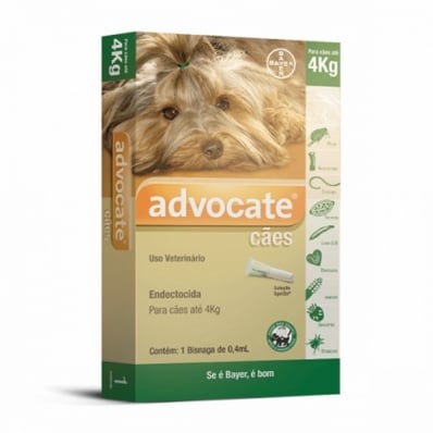 Endectocida Bayer - Advocate Cães