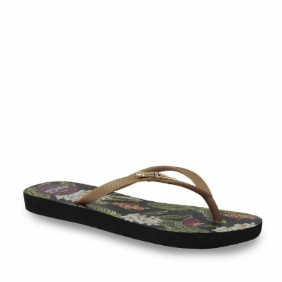 CHINELO DEDO COCA COLA TRAD FLOWERS CLUB - FEMININO