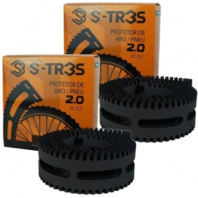 2x Protetor De Aro Pneu Bike Mtb S-tr3s Session Original 