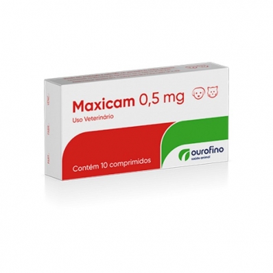 Anti-inflamatório Ourofino - Maxicam 10 Comprimidos