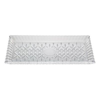 Travessa De Cristal Lys Wolff Retangular 34x17 Cm