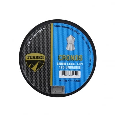 Chumbinho Tuareg Cronos 5,5mm Com 125 Unidades