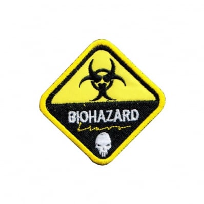 Bordado Termocolante Biohazard Bravo