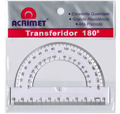 Transferidor 180 graus