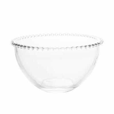 Bowl Saladeira de Cristal Pearl Wolff 21x12cm