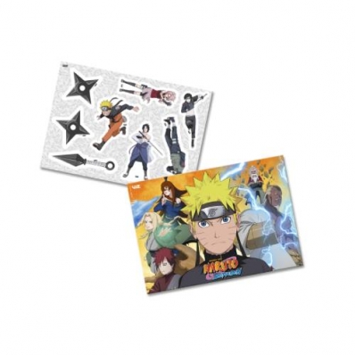 Kit Decorativo Naruto (pacote com 9 unidades)