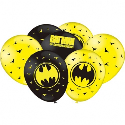 Balão Especial 9 Batman (pacote com 25 unidades)