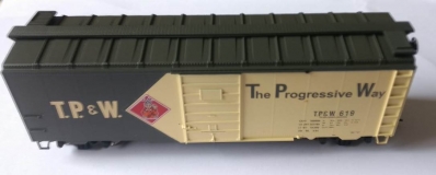 Athearn - HO 40 Box Car-Superior Door Toledo, Peoria & Western - #70346