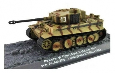 Carros de combate: PZ.KPFW.Vl Tiger l Lukanjowka (USSR) - 1943
