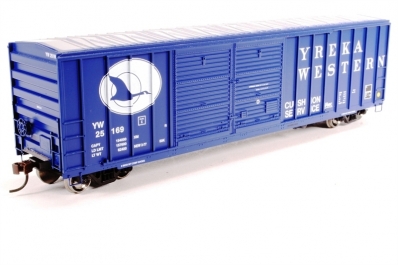 Athearn - HO 50 FMC Offset Double Door Boxcar Yreka Western - #92932