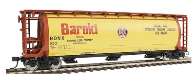 Atlas - HO ACF 3-Bay Cylindrical Hopper Baroid (SHPX) Road - #100