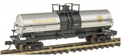 Atlas - HO 11000 Gallon Tank Car Wyandotte Chemicals (SHPX) - #3722