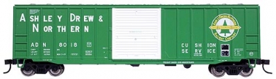 Atlas - HO ACF 50 6" Box Car Ashley Drew & Northern - #8018