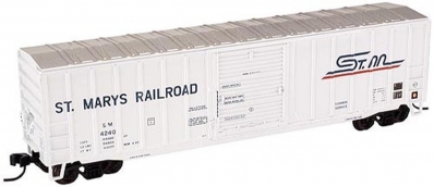 Atlas - HO ACF 50 6" Box Car St. Marys Railroad - #4240