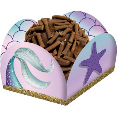 Porta Forminha Sereia (pacote com 40 unidades)