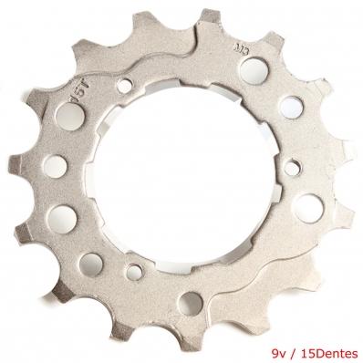 Cog Pinhão 15t para Cassetes Shimano Sram Surace K7 9v 