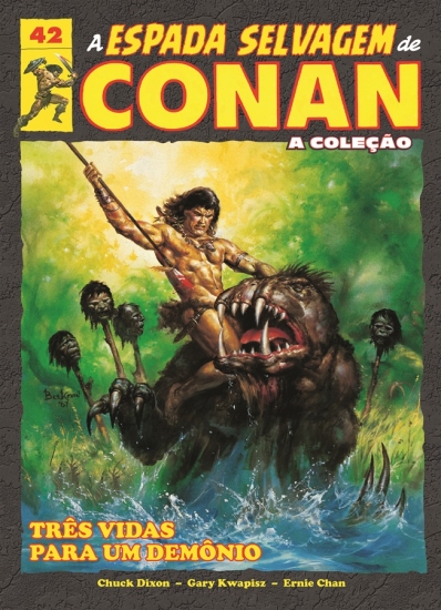 A espada selvagem de Conan: Três vidas para um demônio - Vol. 42
