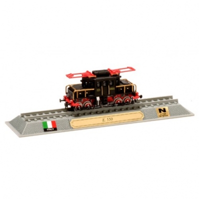 Italia Ferrovie dello Stato (FS) E.550 - Col. Locomotivas do mundo