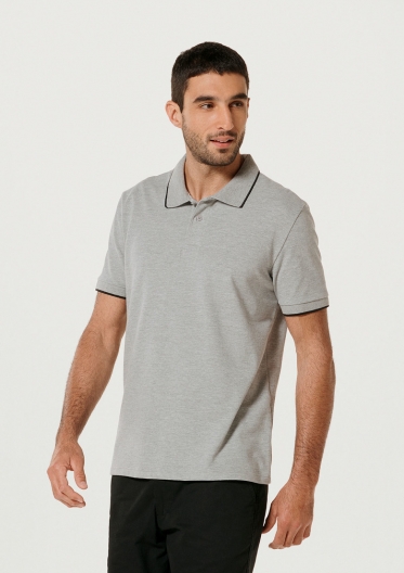 Camisa Polo Piquet Regular Em Algodão Hering 