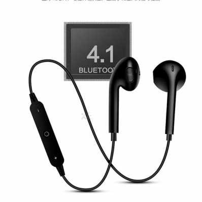 Fone de ouvido sem fio com bluetooth estéreo - Preto